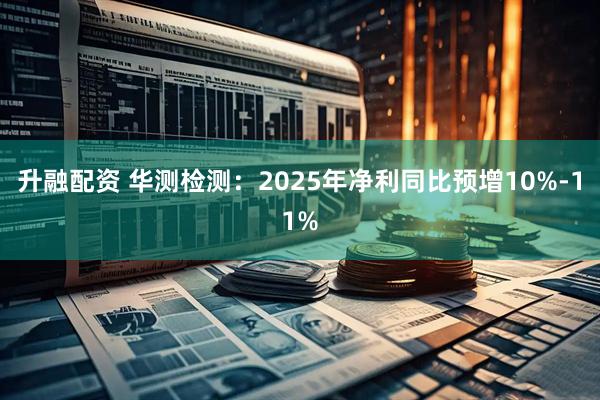 升融配资 华测检测：2025年净利同比预增10%-11%